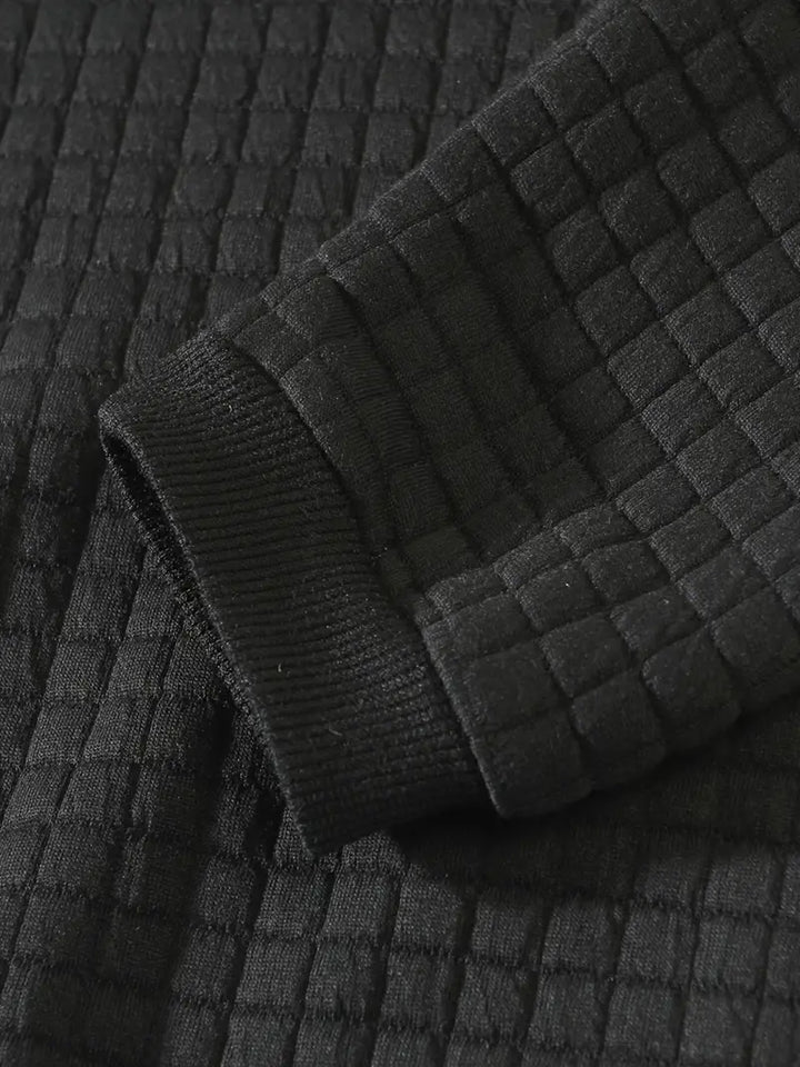 Beckham - Bohemian Plaid Long Sleeve Sweater