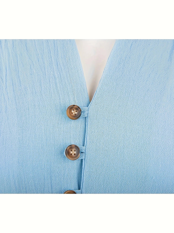 Shayne - Lightweight Cotton Linen Long Sleeve Shirt