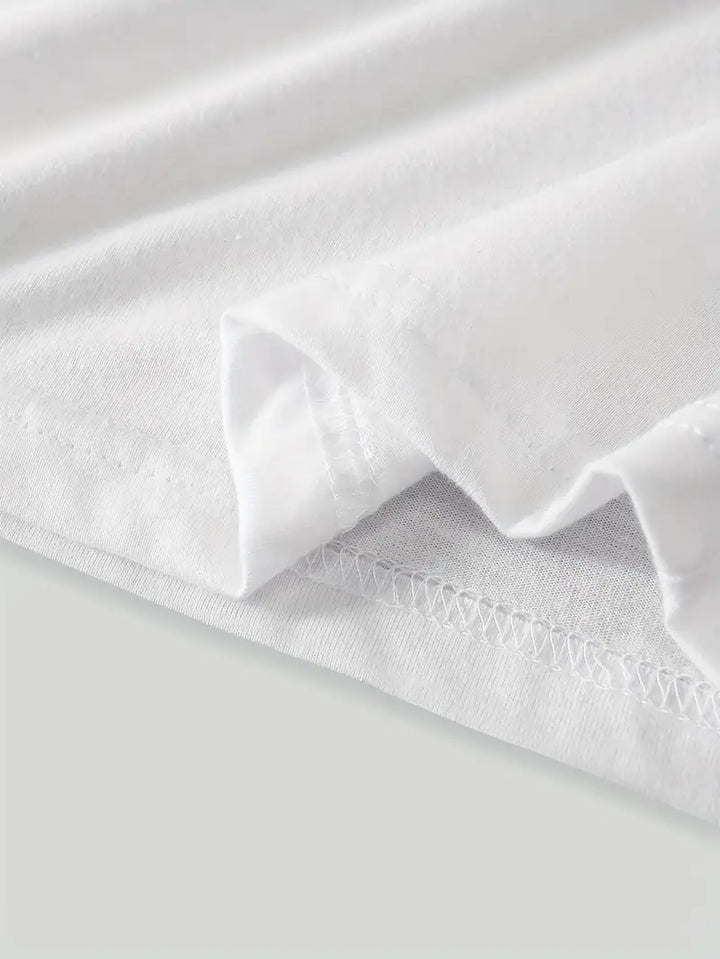 Aimilia - Elegant Short Sleeve T-Shirt With Floral Print