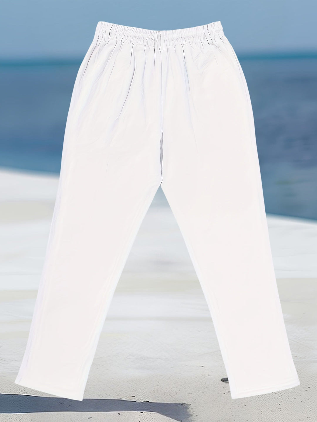 Aznar - Casual Linen Elastic Pant