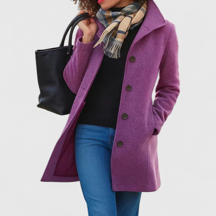Clodagh – Classic Wool Blend Coat