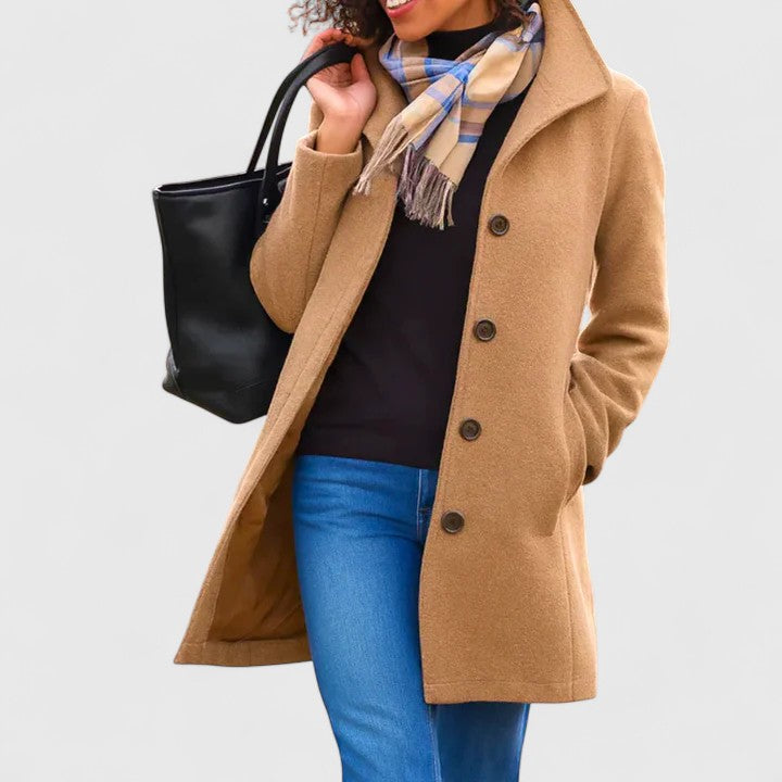 Clodagh – Classic Wool Blend Coat