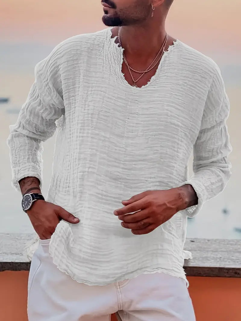 Benson - Fashionable Long Sleeve Summer Shirt