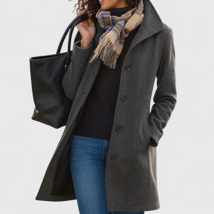 Clodagh – Classic Wool Blend Coat