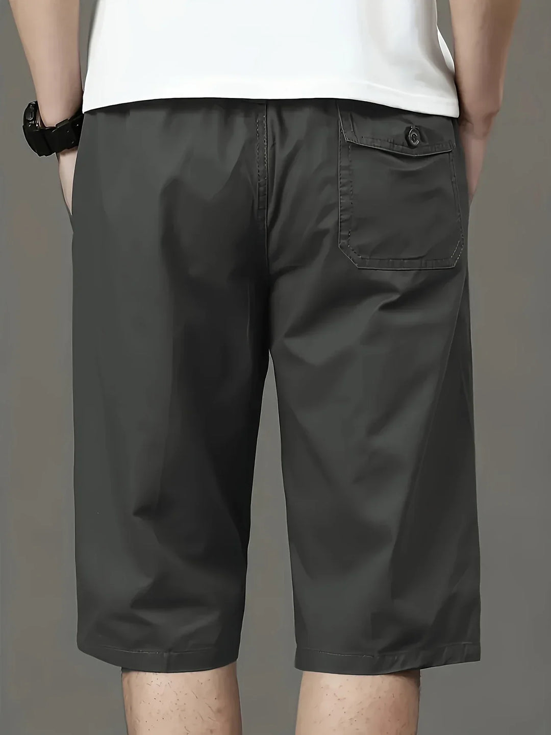 Stepan - Breathable And Multi-Pocket Cargo Shorts