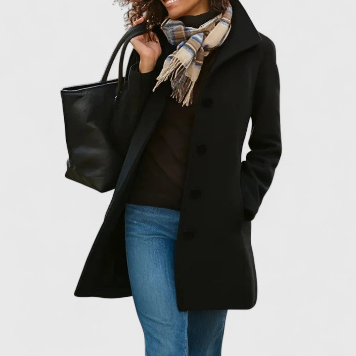 Clodagh – Classic Wool Blend Coat