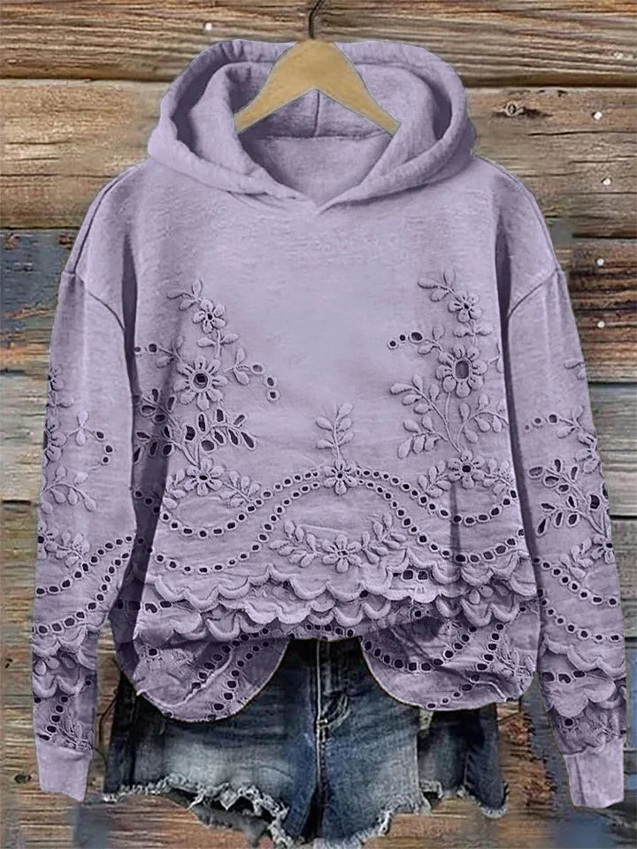 Eithne – Jumper With Lace Details
