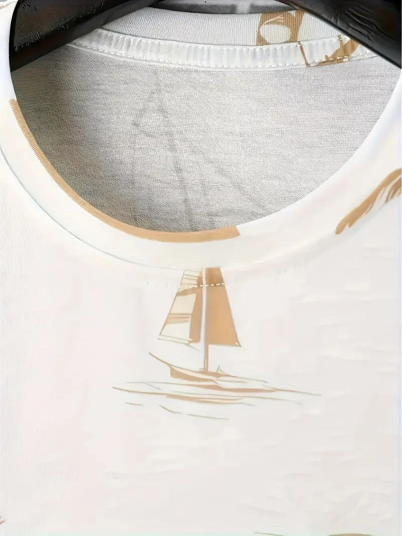 Barea - Elegant Summer Two Piece Printed Set