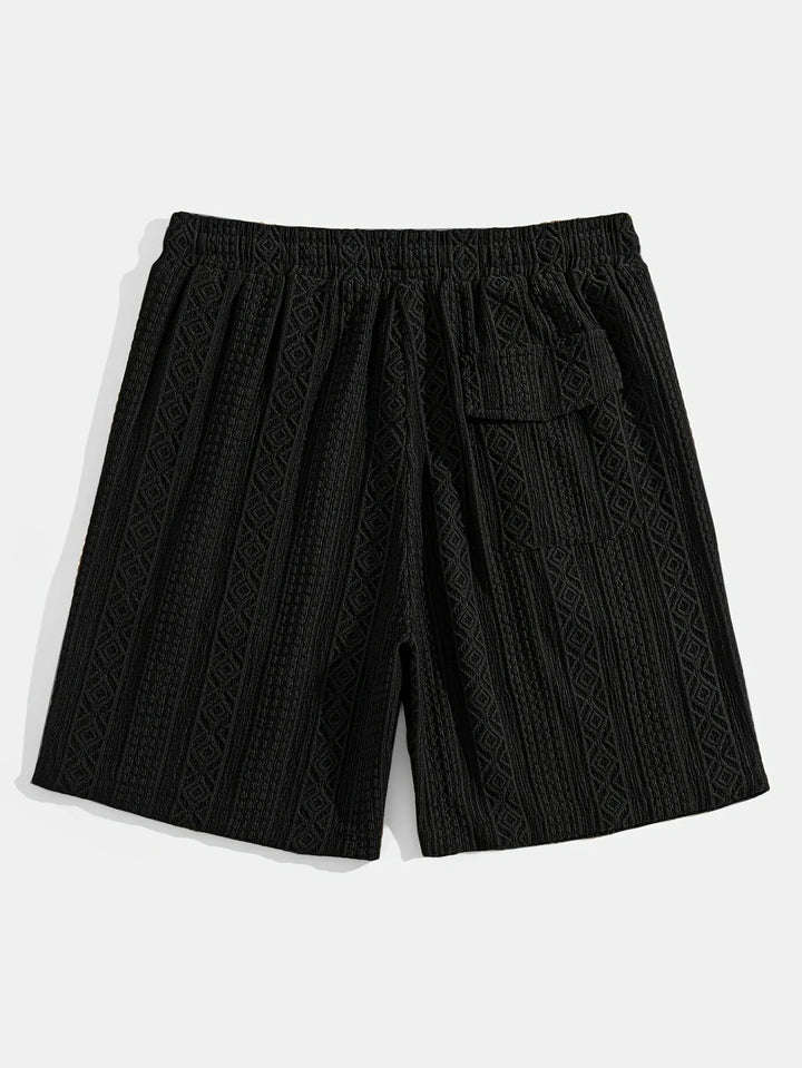 Andrew - Adjustable Drawstring Waist Shorts