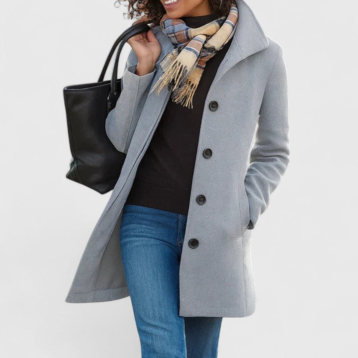 Clodagh – Classic Wool Blend Coat