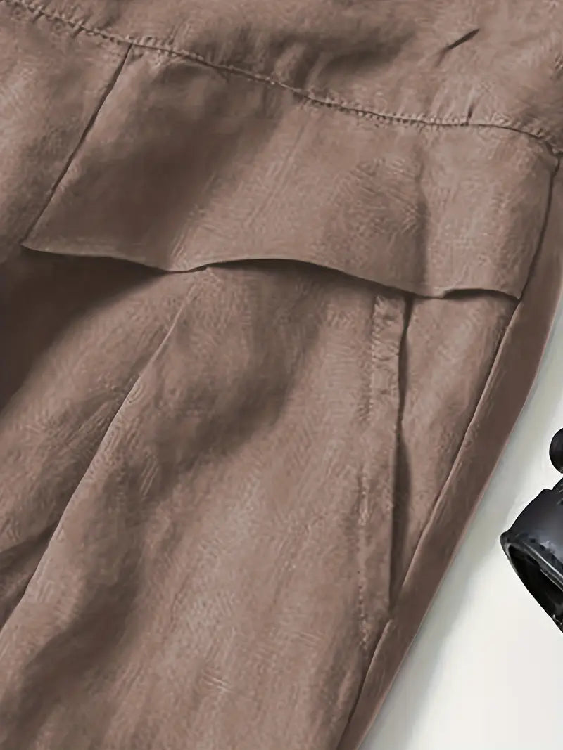 Anina - Linen Wide Leg Pant