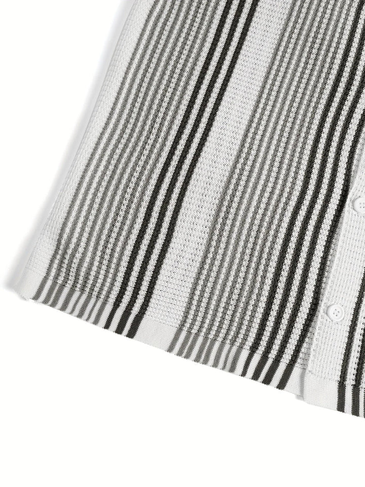 Avram - Casual Striped Shirt With Buttons