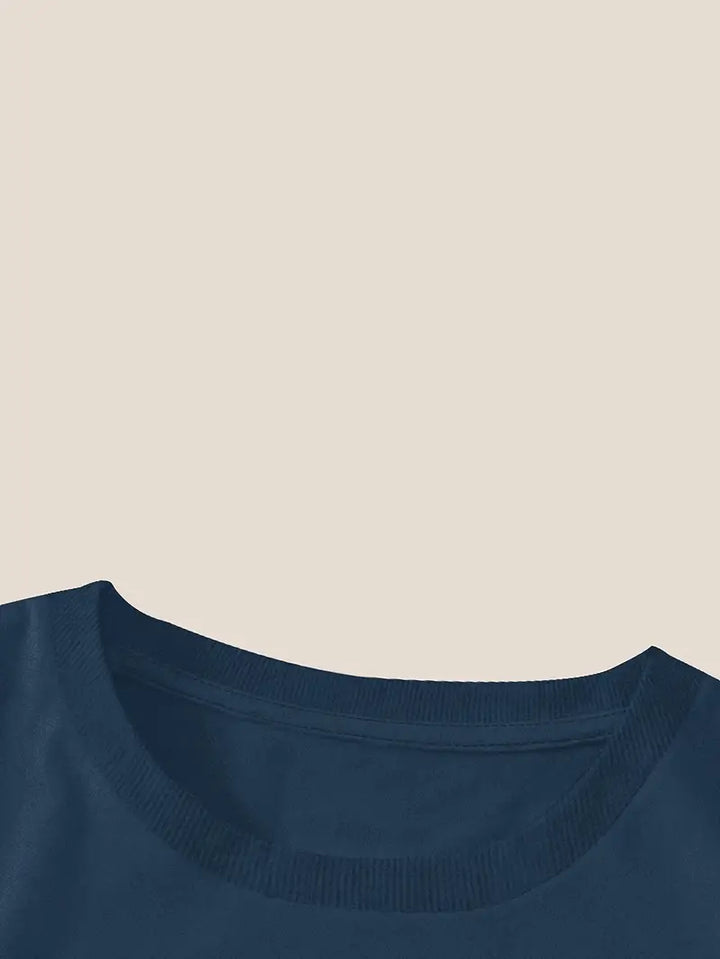 Aimilia - Elegant Short Sleeve T-Shirt With Floral Print