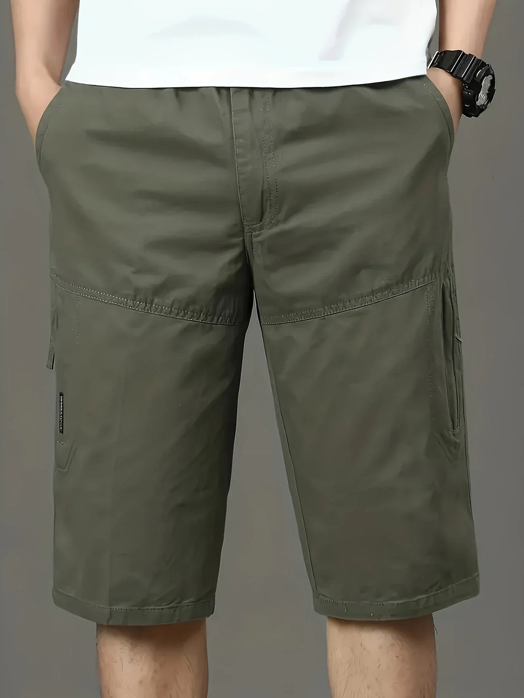 Stepan - Breathable And Multi-Pocket Cargo Shorts