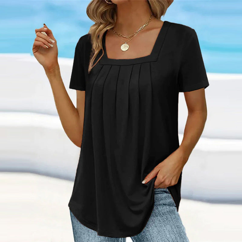 Aracely - Pleated Blouse