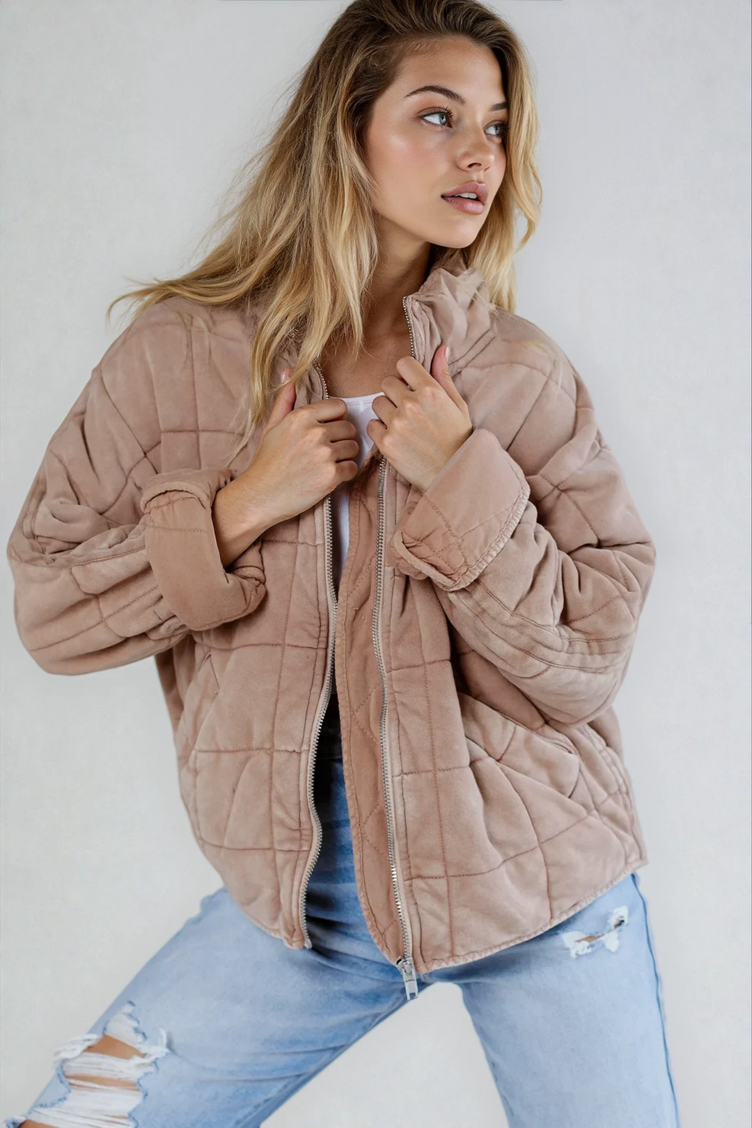 Bella | Maple Blush Autumn Jacket