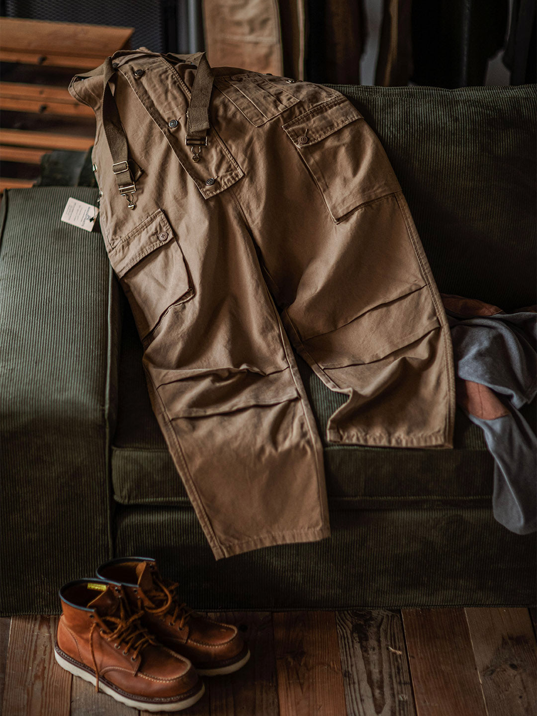 Ashton - Canvas Overalls