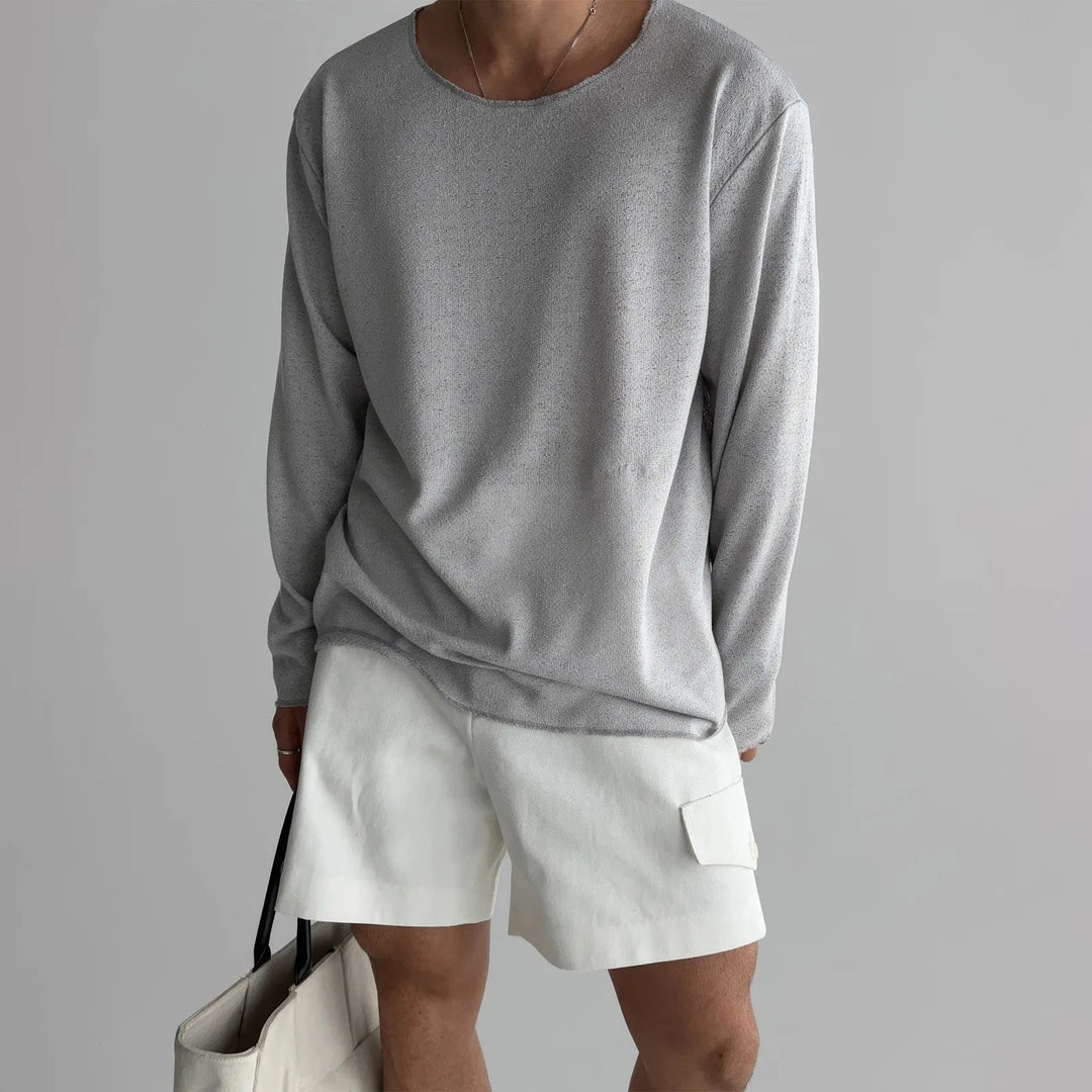 Arturo - Round  Neck Shirt With Long Sleeve