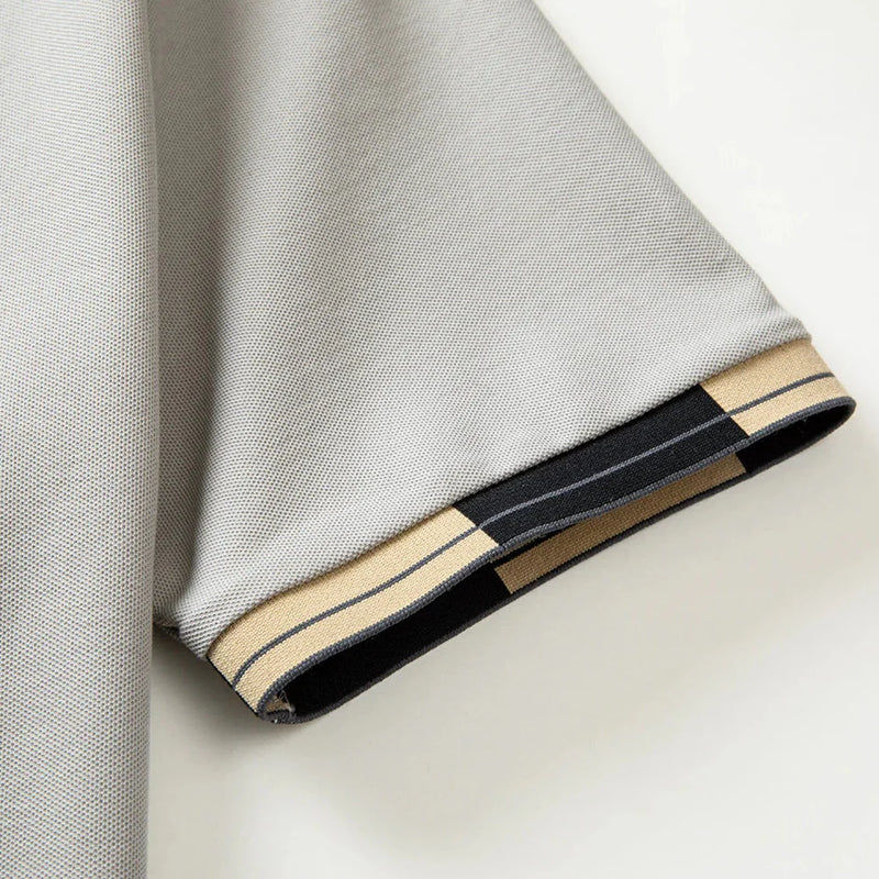 Ardalion - Polo Shirt With Contrasting Finishes