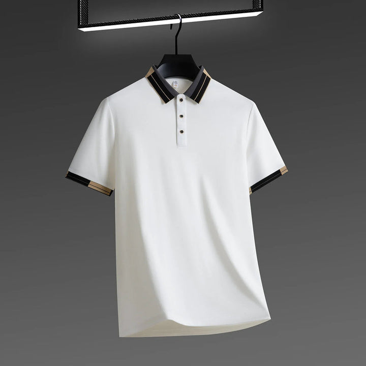 Ardalion - Polo Shirt With Contrasting Finishes