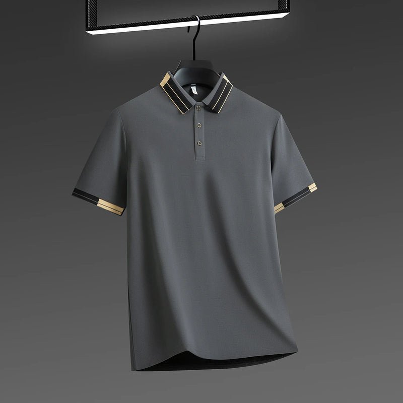 Ardalion - Polo Shirt With Contrasting Finishes