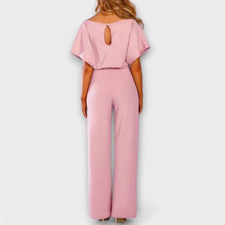 Salihe - Elegant Short Sleeve Jumpsuit