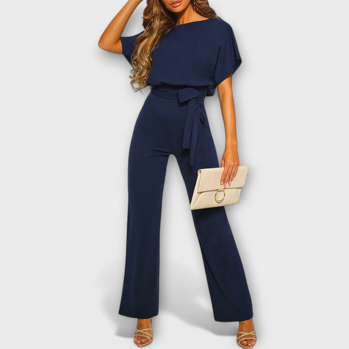 Salihe - Elegant Short Sleeve Jumpsuit