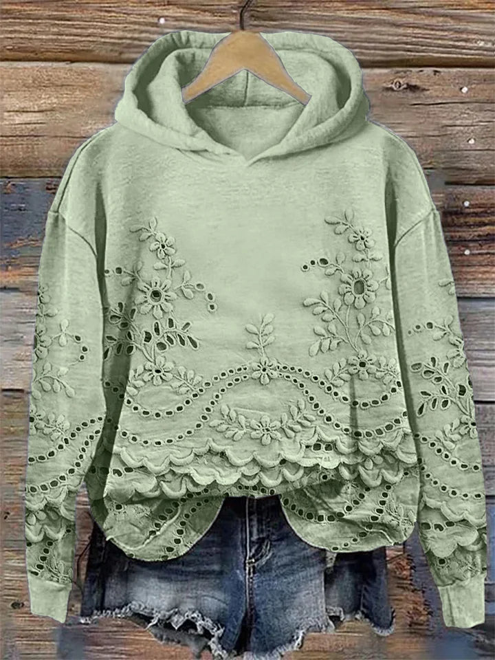 Eithne – Jumper With Lace Details