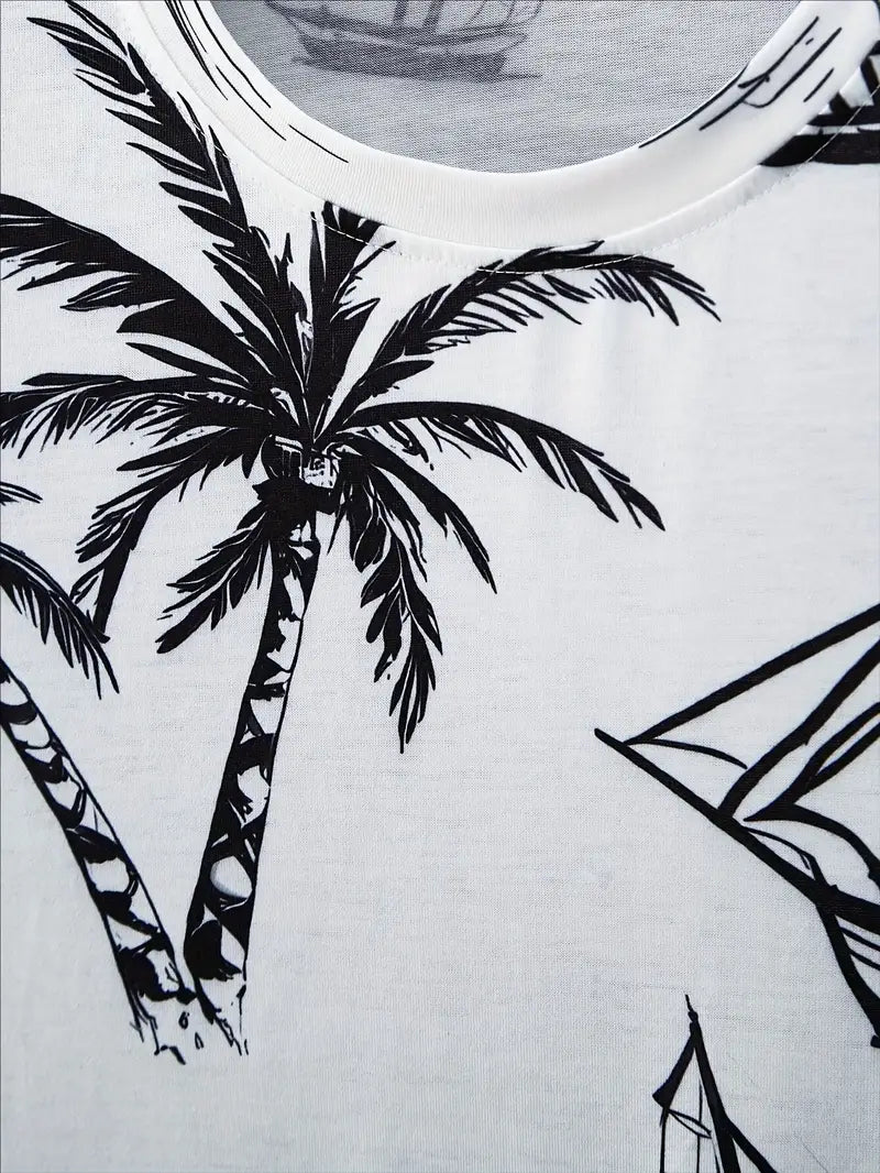 Barea - Elegant Summer Two Piece Printed Set