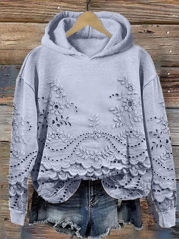 Eithne – Jumper With Lace Details