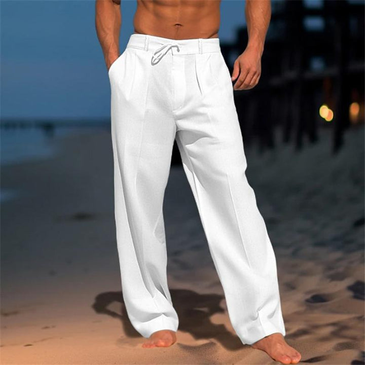 Andrei - Plain Linen Trouser