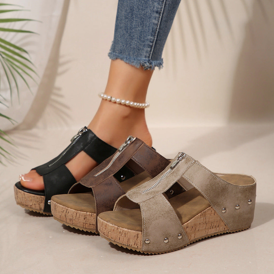Arleta - Orthopedic Wedge Sandal