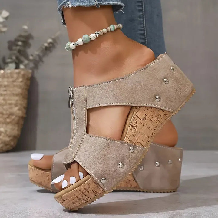 Arleta - Orthopedic Wedge Sandal