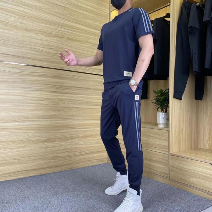 Sam - Short Sleeve Two Piece Set