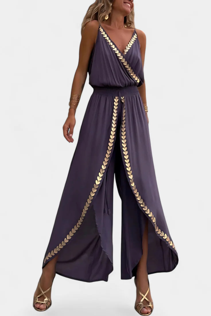 Safinaz - Elegant Sleeveless Jumpsuit