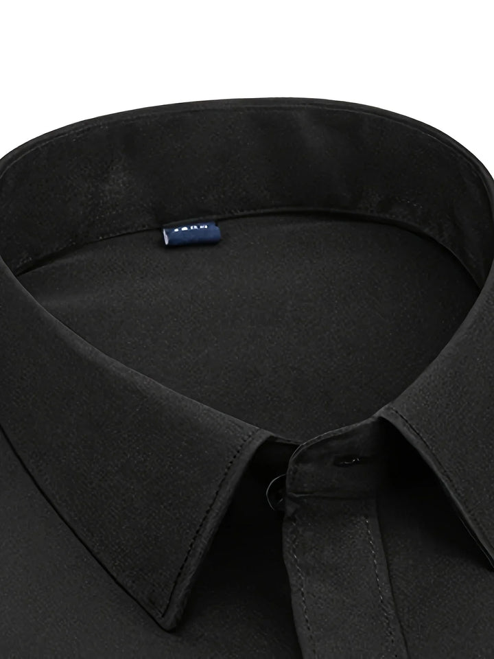 Ezra - Elegant Slim Fit Shirt With Button