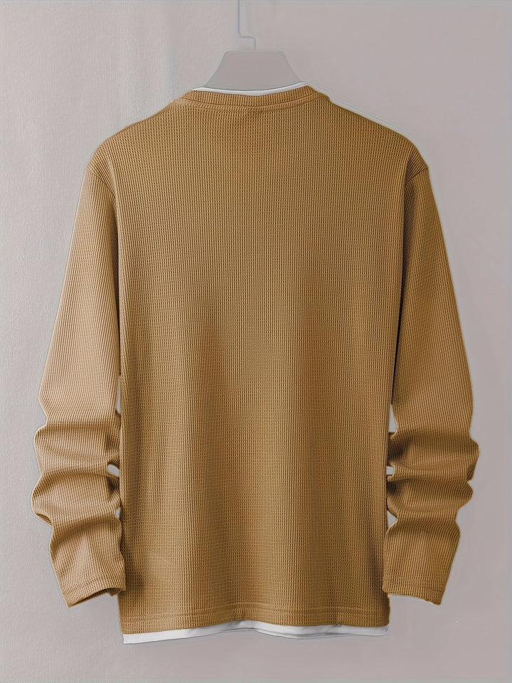 Desmond - Long Sleeve Shirt With Face Print