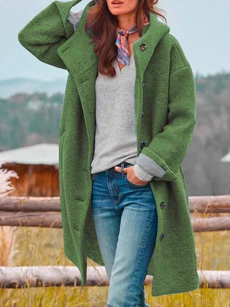 Amara – Elegant Coat with Long Sleeves
