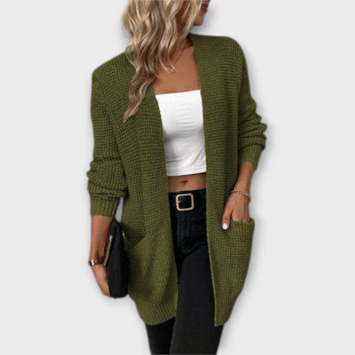Nancy - Cozy Knit Cardigan with Pockets
