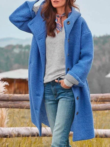 Amara – Elegant Coat with Long Sleeves
