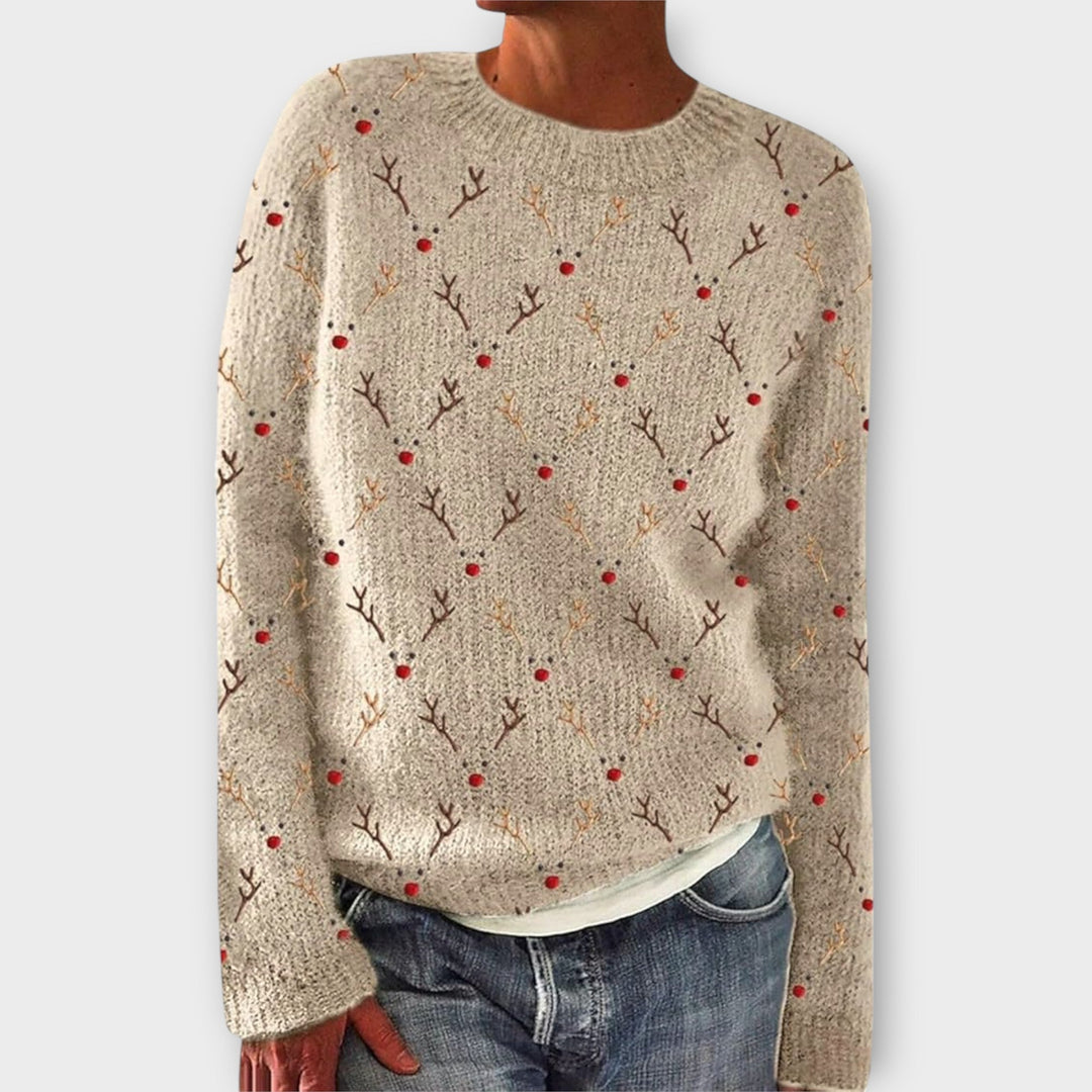 Simone - Festive Cozy Sweater
