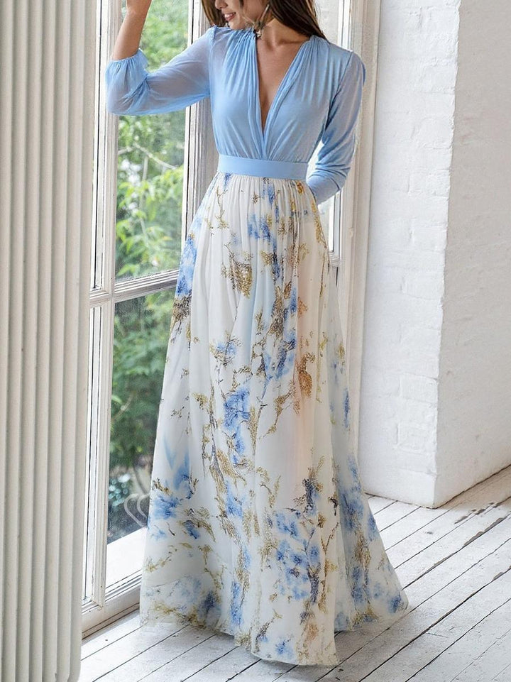 Jeweel - Long Dress With Floral Prints