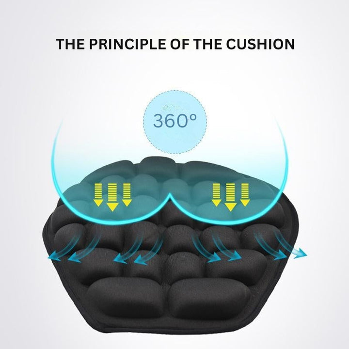 MotoCloud - Motorcycle 3D Seat Cushion
