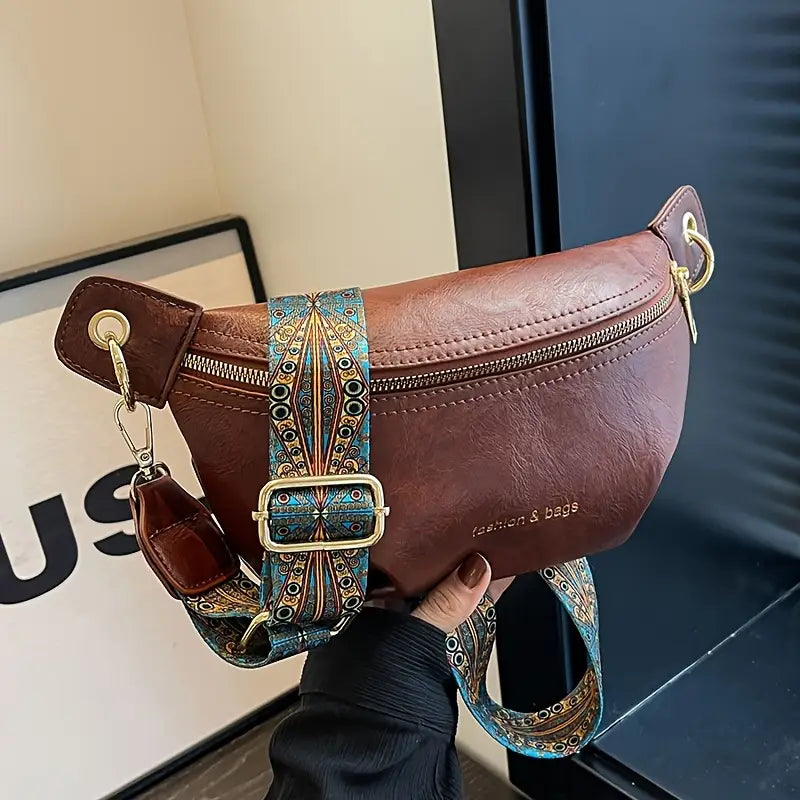 Jasleen - Wide Strap Shoulder Bag
