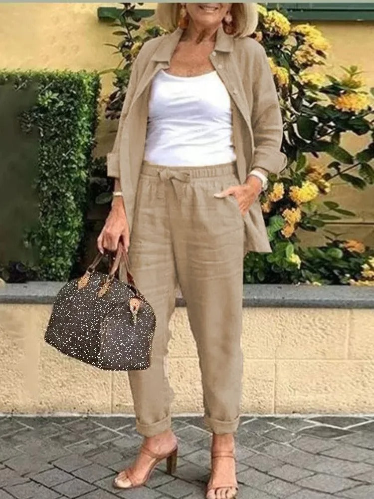 Henna - Long Sleeved Shirt and Pants Set