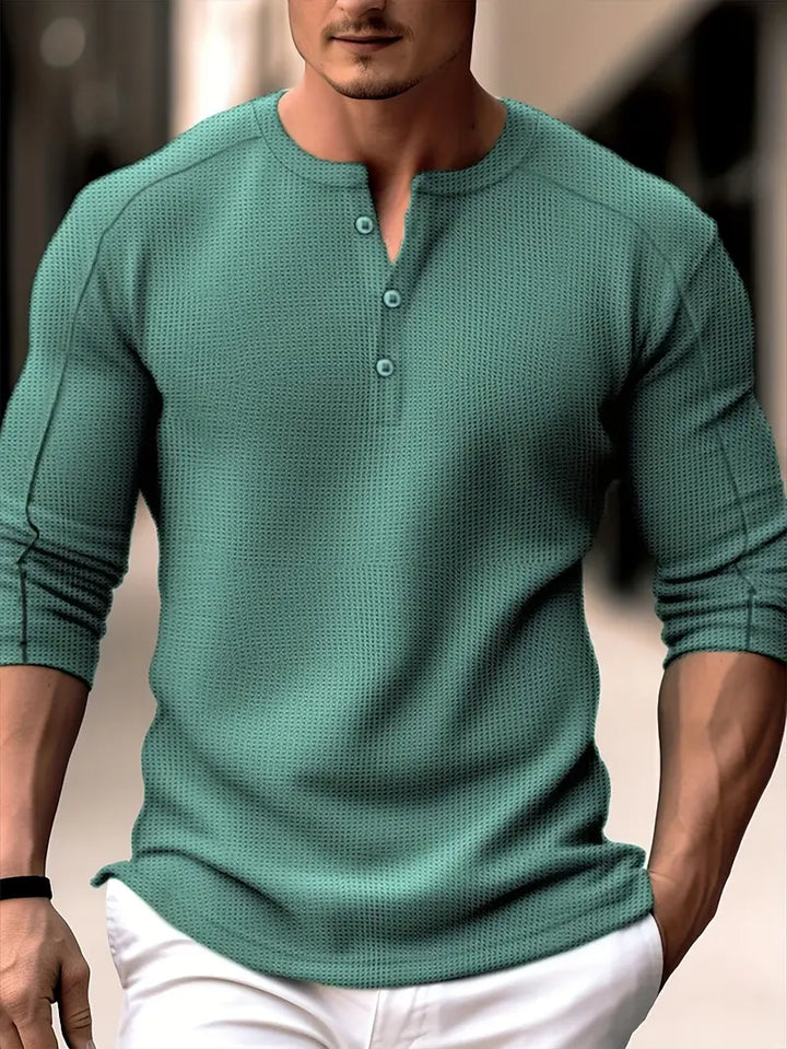 Pablo - Casual Knitted Long Sleeve Shirt