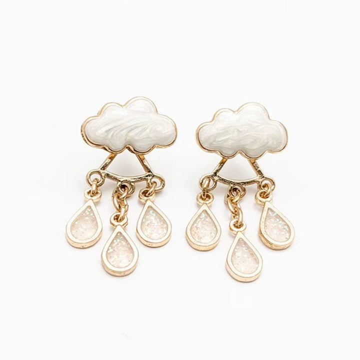 Gillie - Raindrop Pendant Earrings