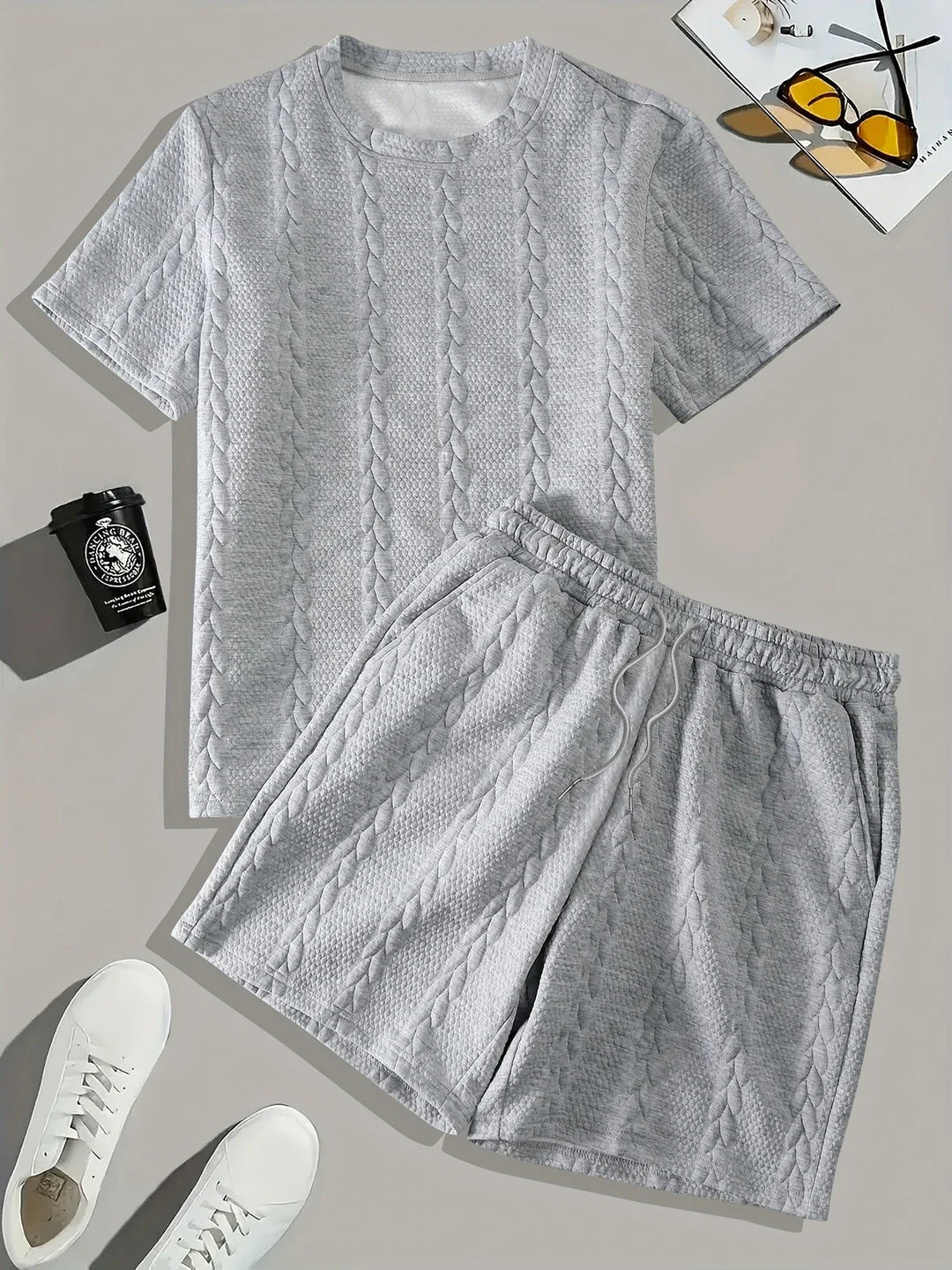 Archie - Casual Knitted Two Picec Set