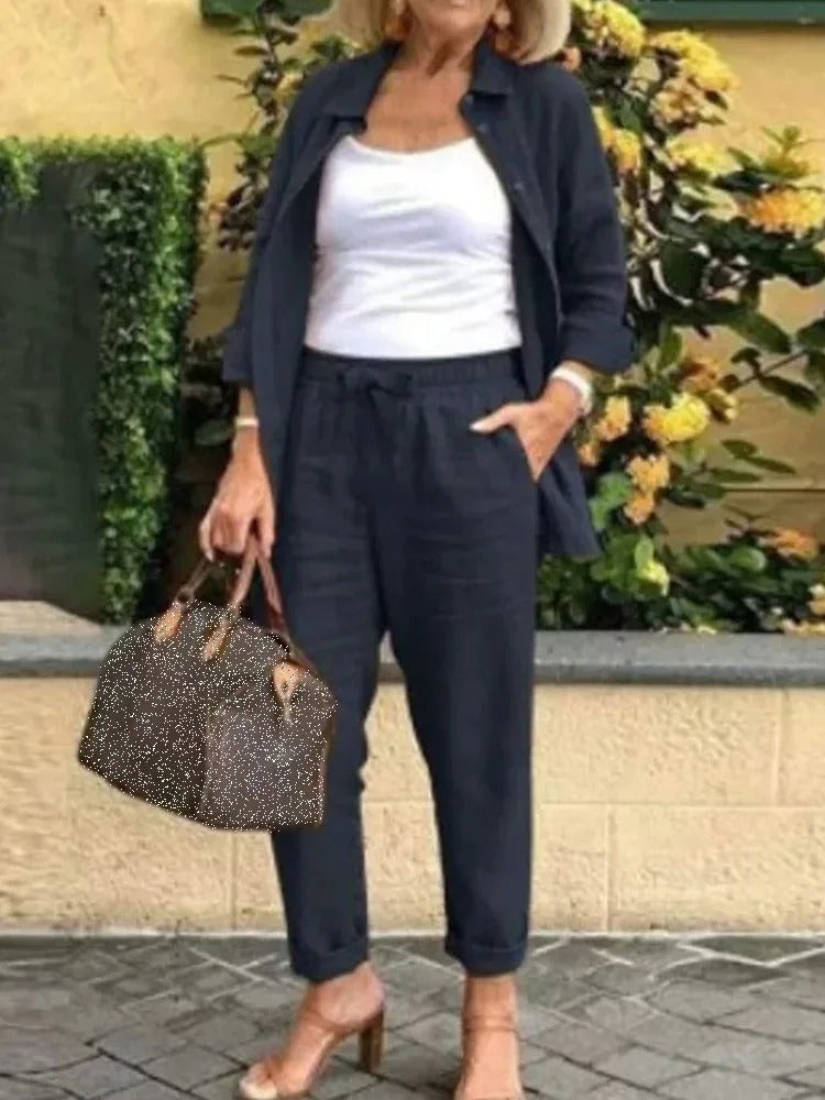 Henna - Long Sleeved Shirt and Pants Set