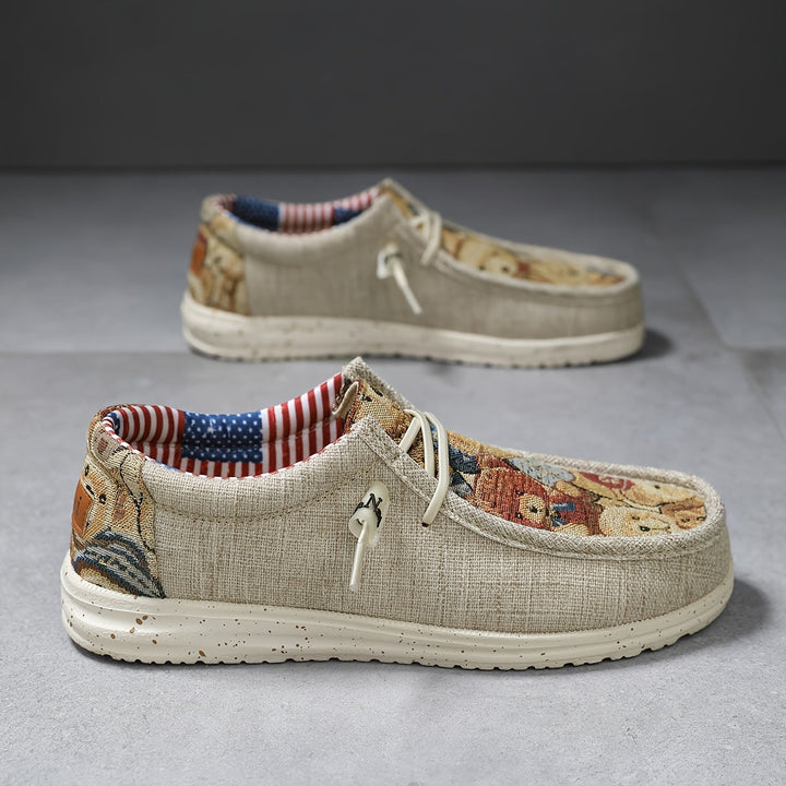 Jason - Loafer Shoes With Decorative Shoelaces